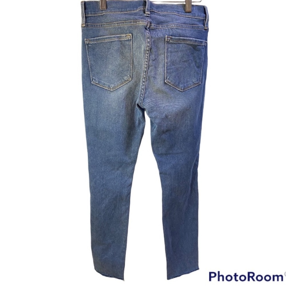 Frame Denim Le Skinny De Jeanne Skinny Crop Jean - Sz29 EUC-Distressed raw hem☀️ - Picture 7 of 16